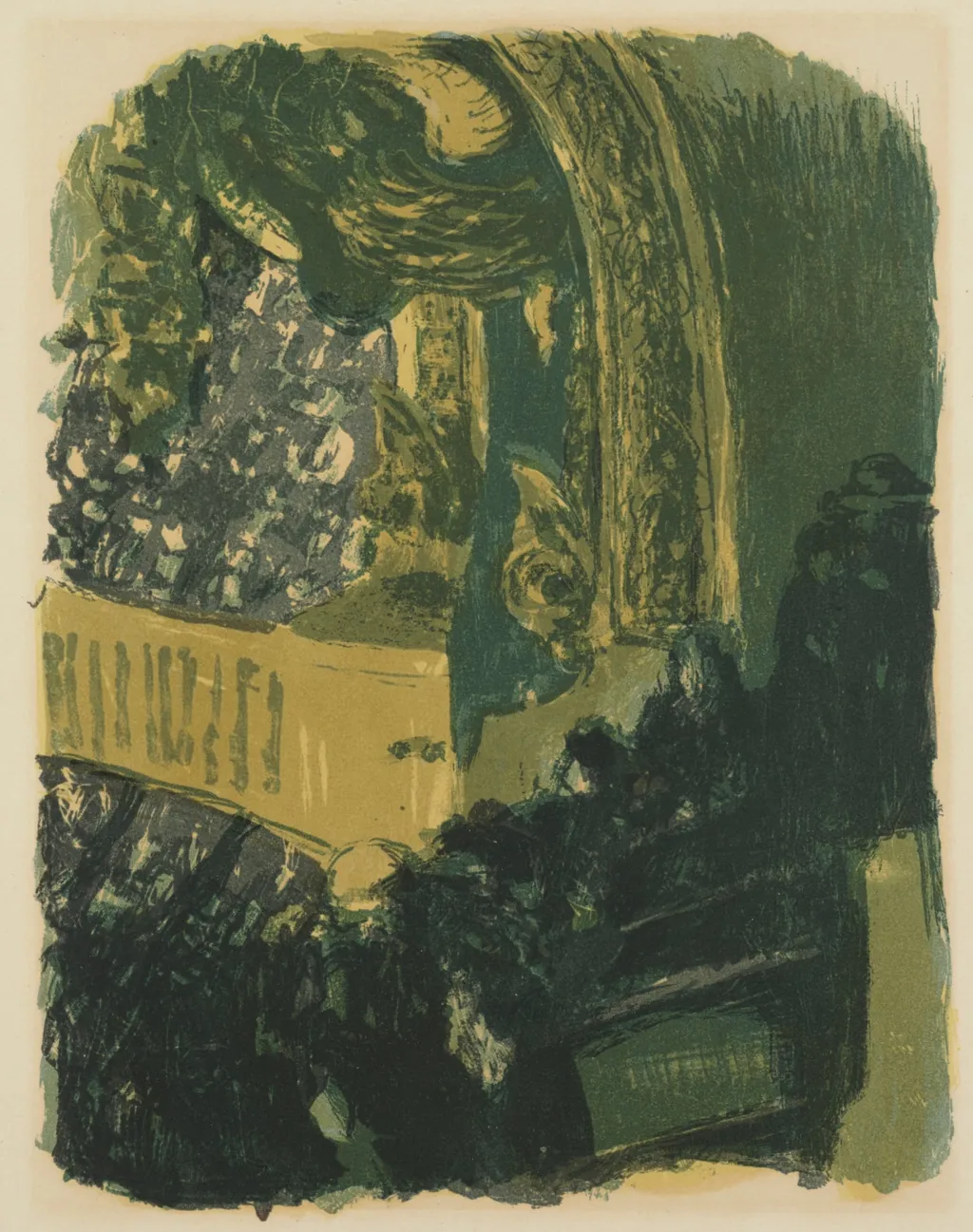 A Gallery at the Gymnasium, by Édouard Vuillard, 1900