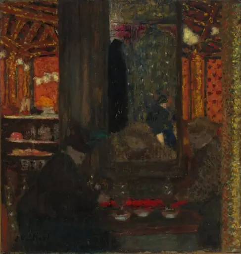 At the Café, by Édouard Vuillard