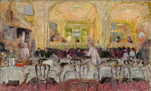 Café Wepler, by Édouard Vuillard