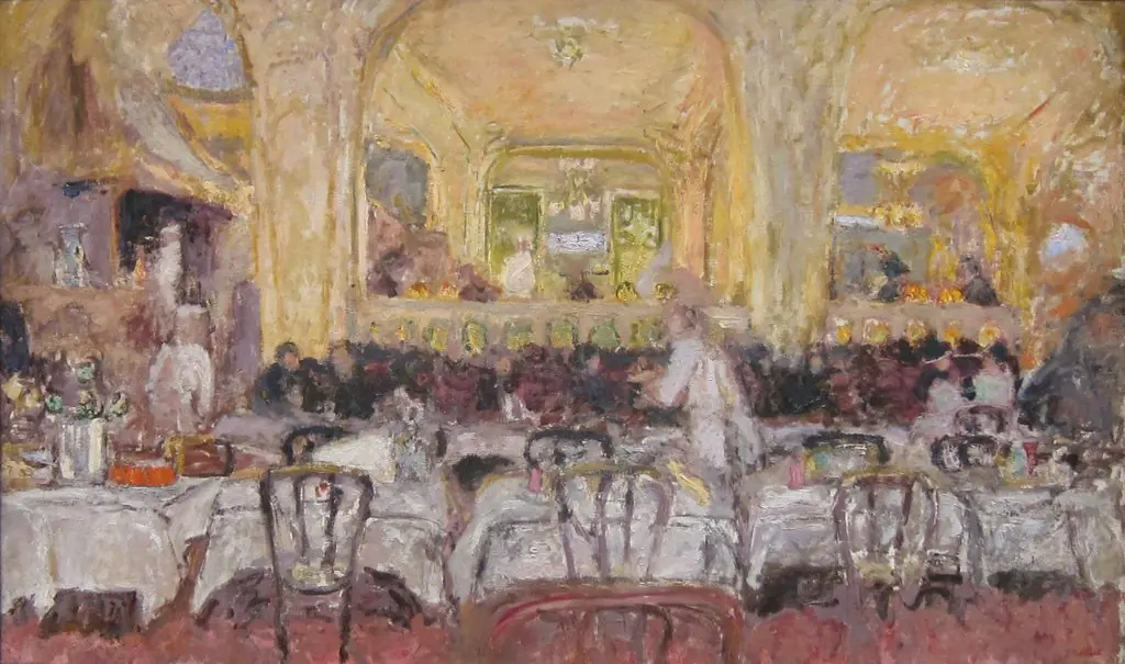 Café Wepler, by Édouard Vuillard