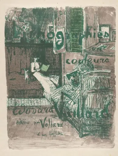 Cover for the Album "Paysages et intérieurs", by Édouard Vuillard