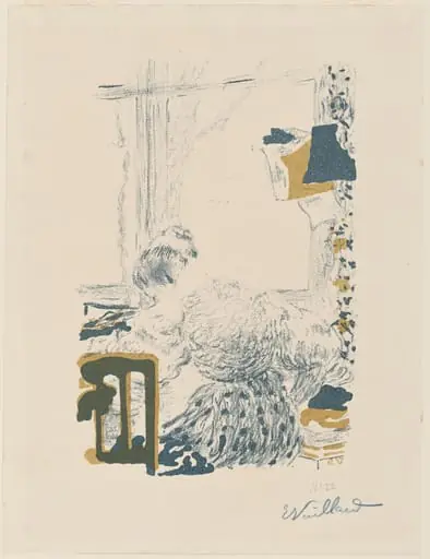 Dressmaker (La Couturière), by Édouard Vuillard