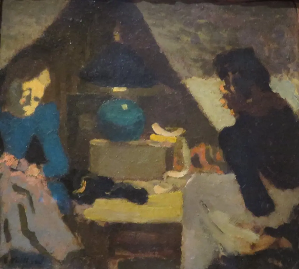 Dressmakers under the Lamp, by Édouard Vuillard