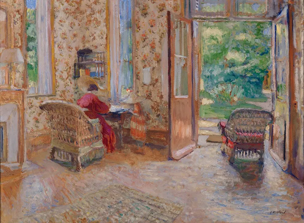Entrance to the city, by Édouard Vuillard