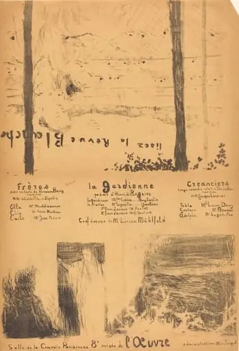 Frères; La Gardienne; Créanciers, by Édouard Vuillard