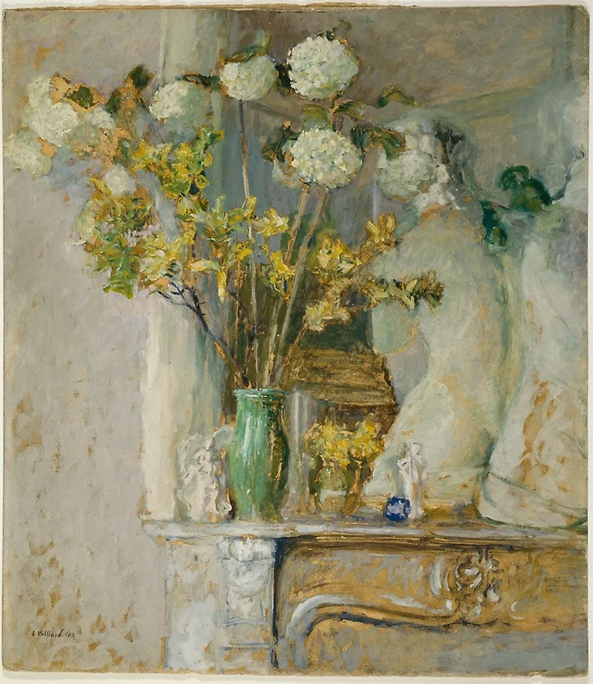 Guelder Roses and the Venus of Milo, by Édouard Vuillard, unspecified, 1905