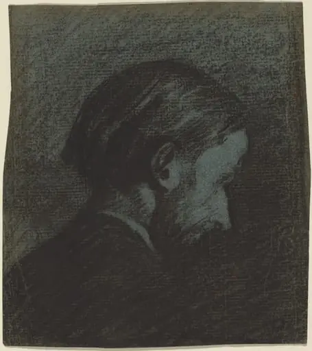Head of a Bearded Man, by Édouard Vuillard