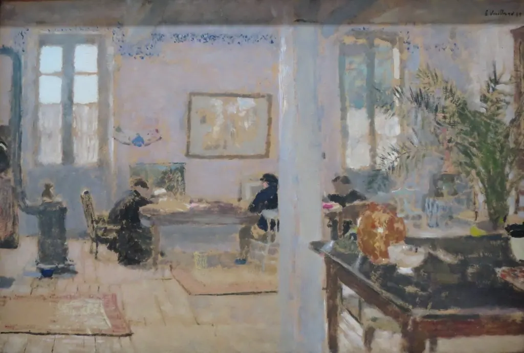 In a Room, by Édouard Vuillard