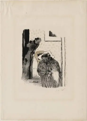 Interior (Intérieur), by Édouard Vuillard