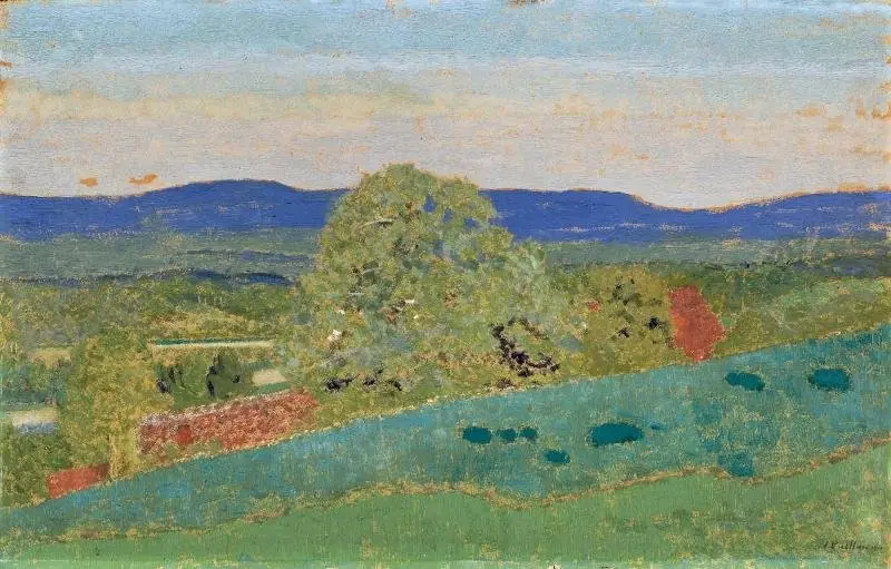 Les Collines bleues, by Édouard Vuillard