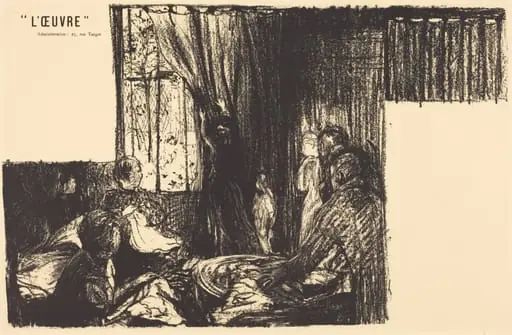 Les Soutiens de la société, by Édouard Vuillard