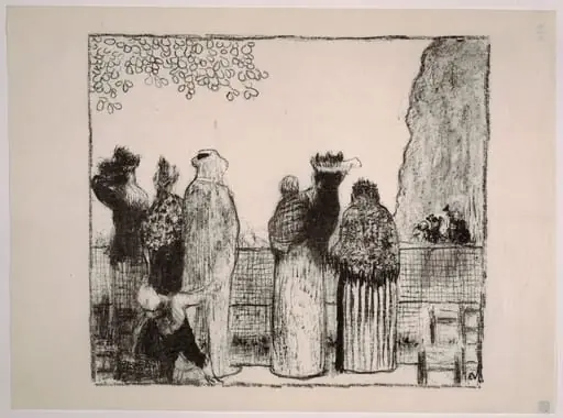 Les Tuileries, by Édouard Vuillard