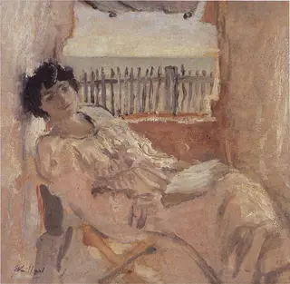 Madame Hessel at the Seashore, by Édouard Vuillard, 1904