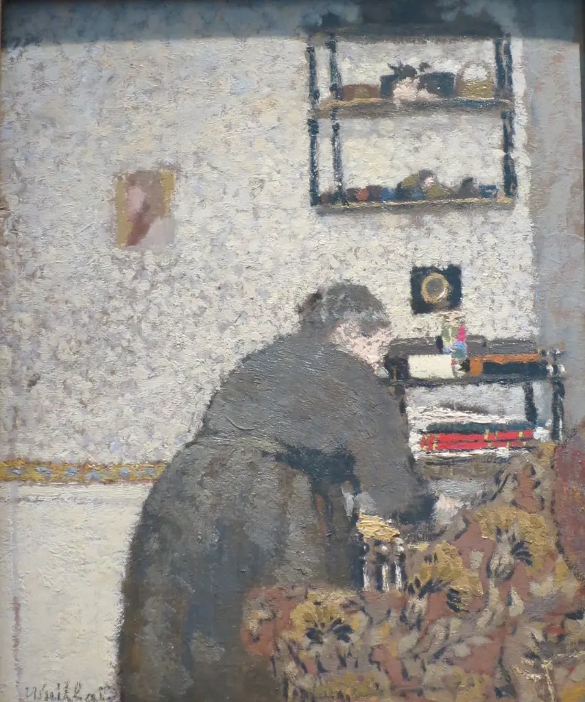 Madame Vuillard in a Drawing Room, by Édouard Vuillard