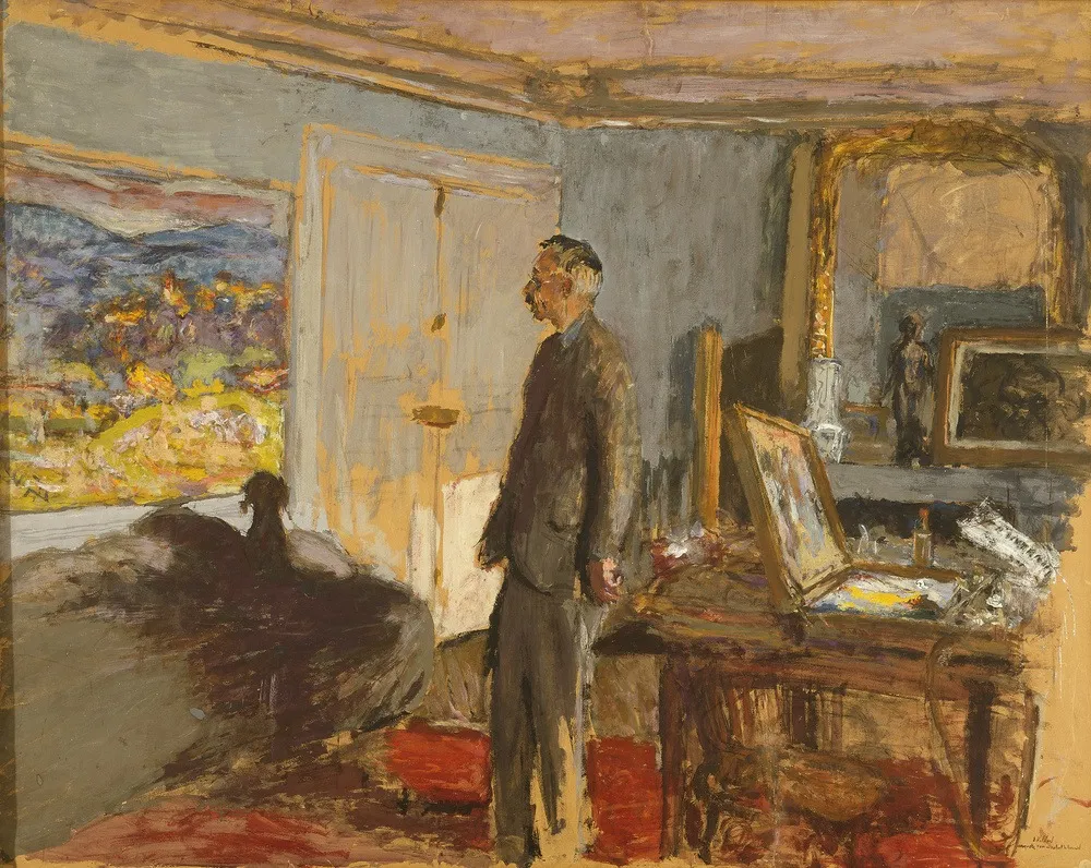 Maquette pour un portrait de Bonnard, by Édouard Vuillard, unspecified, 1930