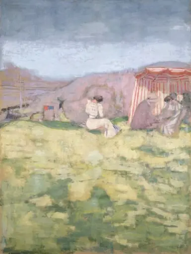 On the Beach, by Édouard Vuillard