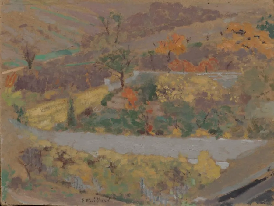 Orchard, by Édouard Vuillard, unspecified, 1897