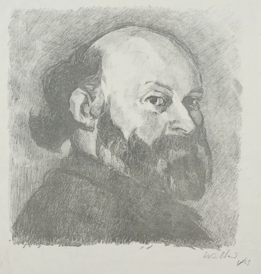 Paul Cézanne, by Édouard Vuillard, 1914