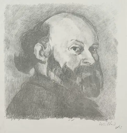 Paul Cézanne, by Édouard Vuillard