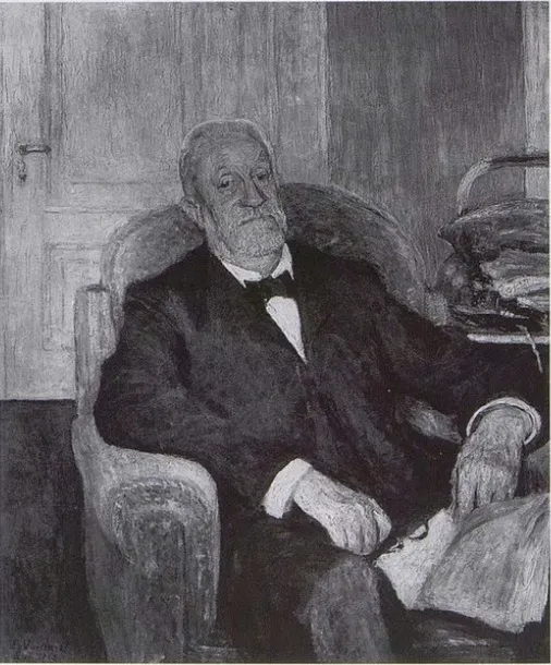 Portrait du sénateur Heinrich Roscher, assis, by Édouard Vuillard, unspecified, 1913