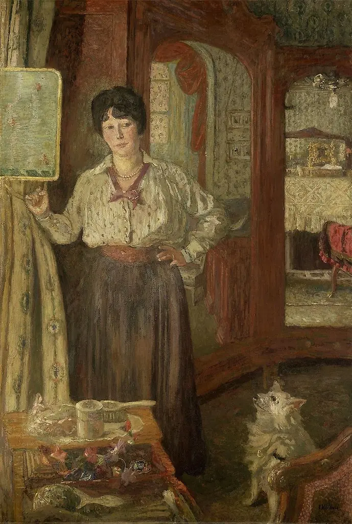 Portrait of Madame Guerin, by Édouard Vuillard