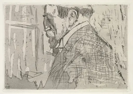 Portrait of Theo van Rysselberghe, by Édouard Vuillard