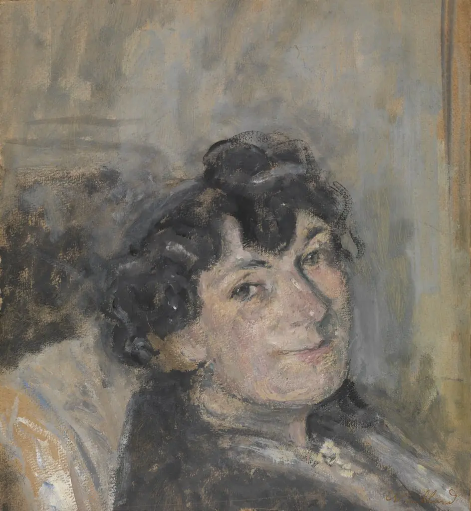 Portret van een vrouw, by Édouard Vuillard
