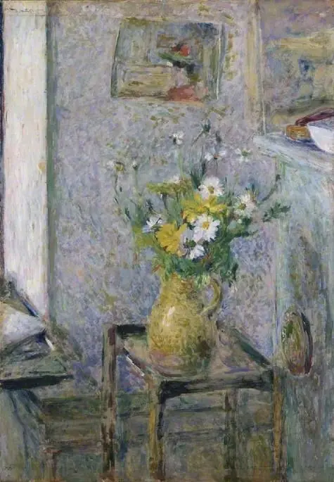 Pot de grès et fleurs, by Édouard Vuillard