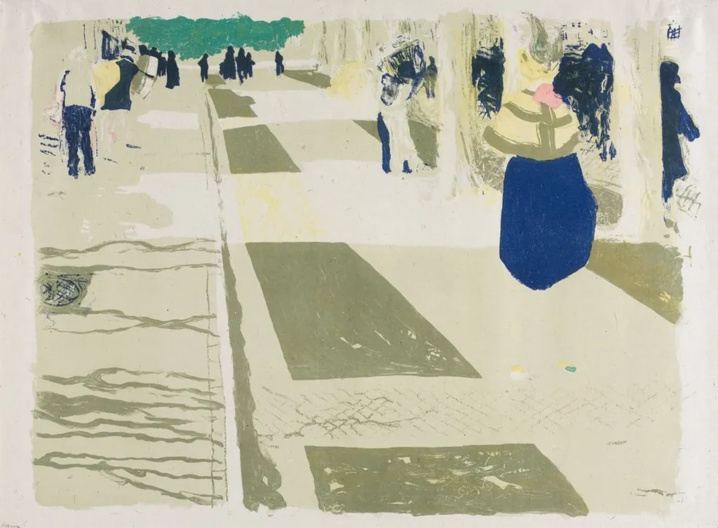 The Avenue, by Édouard Vuillard, 1899