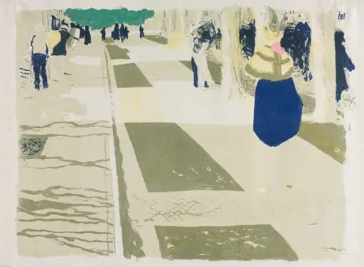 The Avenue, by Édouard Vuillard