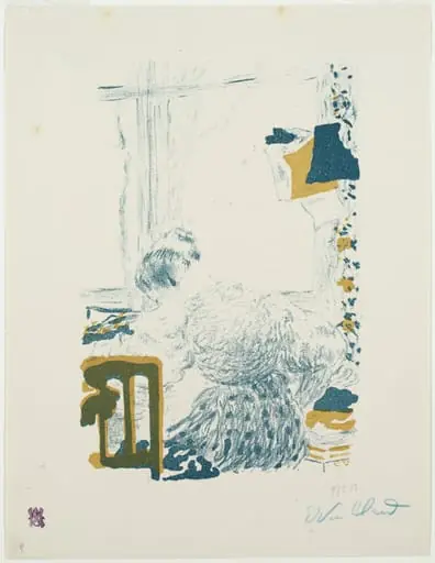 The Dressmaker, by Édouard Vuillard