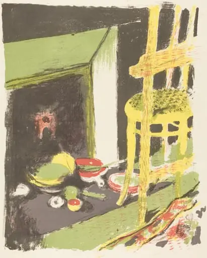 The Hearth (L'atre), by Édouard Vuillard