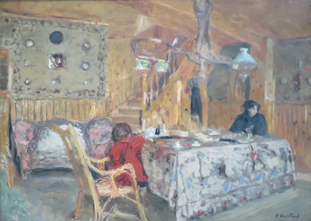 The Pitch Pine Room, by Édouard Vuillard