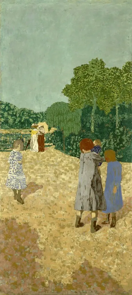 The Promenade, by Édouard Vuillard