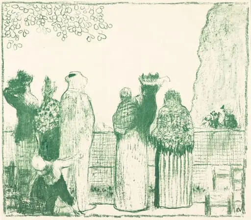 The Tuileries Gardens, by Édouard Vuillard