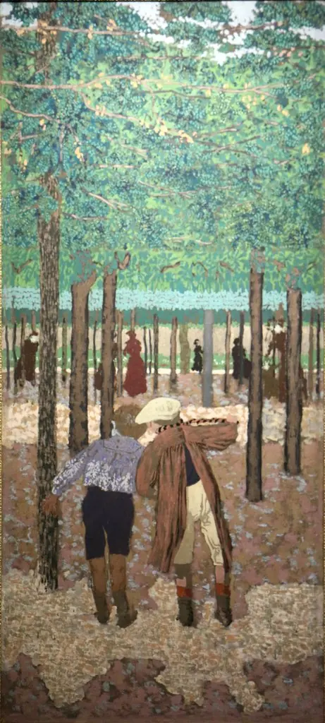 The two schoolboys, by Édouard Vuillard