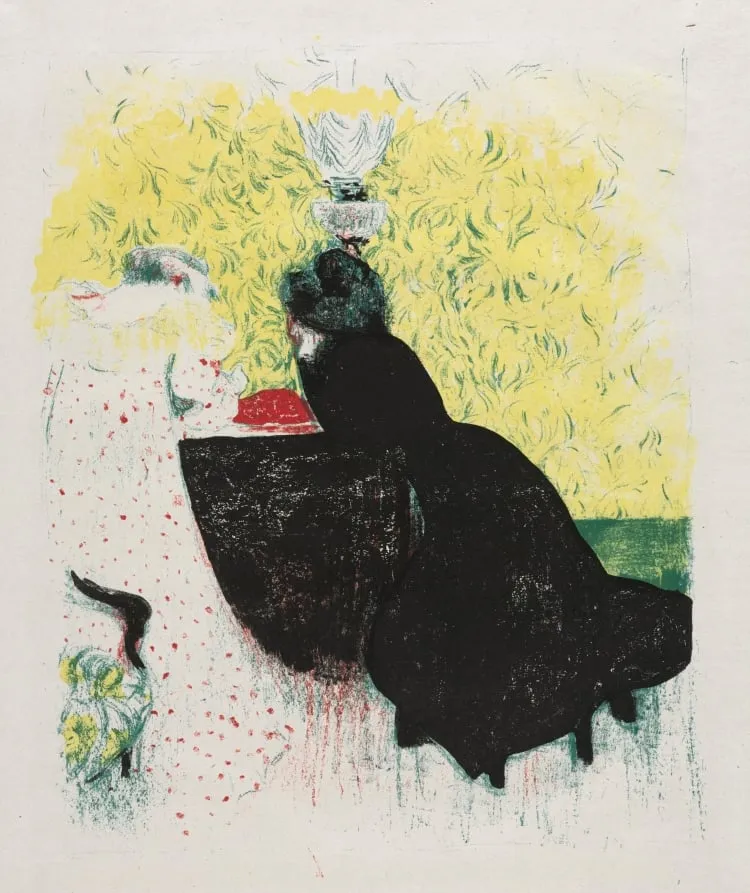 The Two Sisters-in-Law, by Édouard Vuillard, 1899
