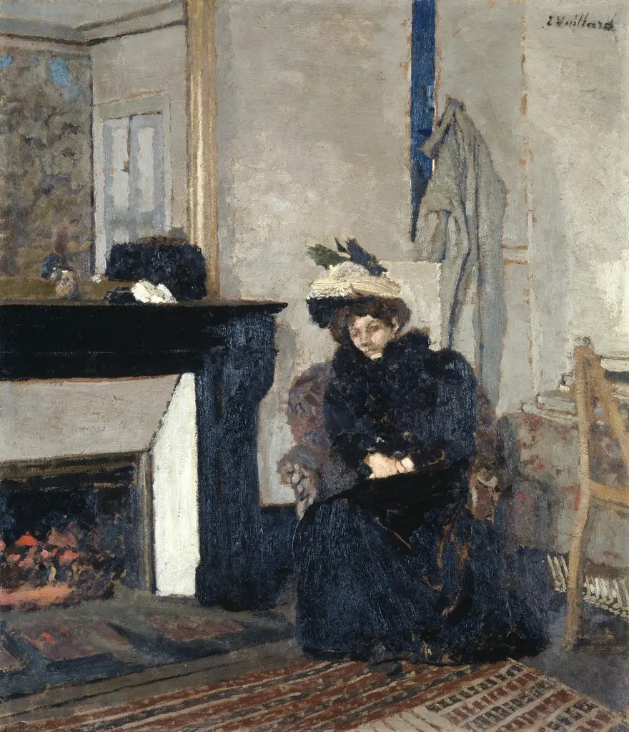 The Visitor, by Édouard Vuillard