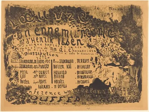 Un Ennemi du peuple, by Édouard Vuillard