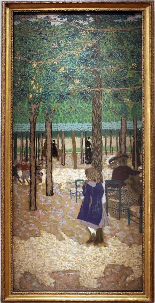 Under the Trees (from "The Public Gardens"), by Édouard Vuillard