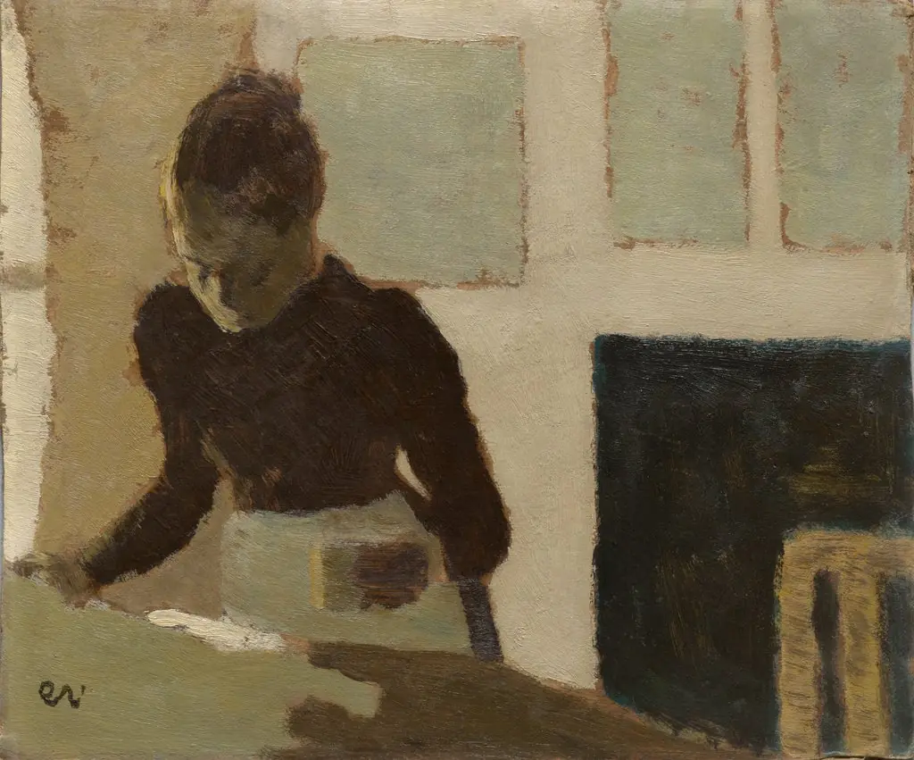 Woman Ironing, by Édouard Vuillard