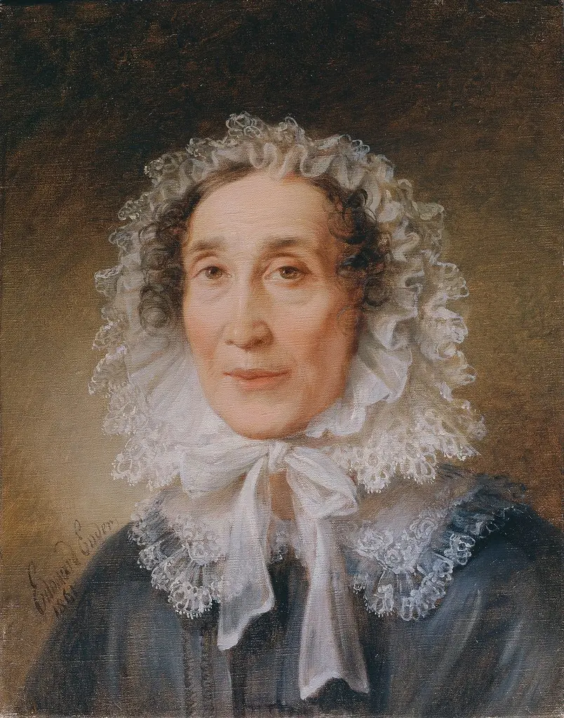 Anna Denk, by Eduard Ender
