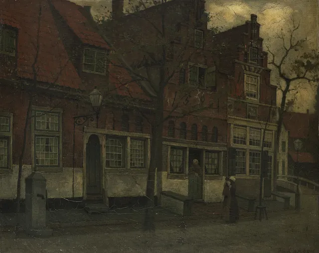 Houses on the Breedstraat, Enkhuizen