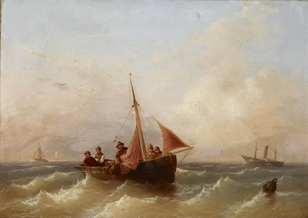 Sea Landscape, by Eduard Schmidt