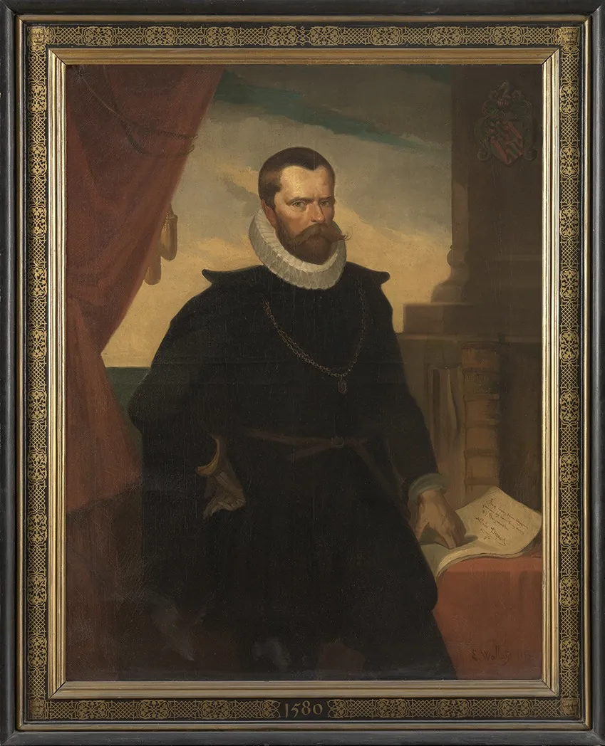Portret van Nicolas Despars, burgemeester van Brugge, by Eduard Wallays, oil, 1839