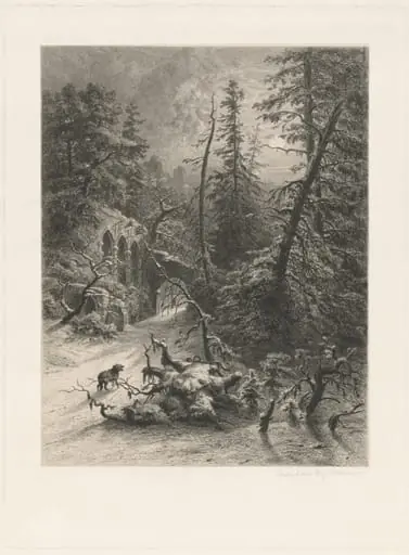 Winter, by Eduard Willmann