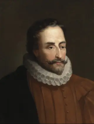 Miguel de Cervantes (copia), by Eduardo Balaca