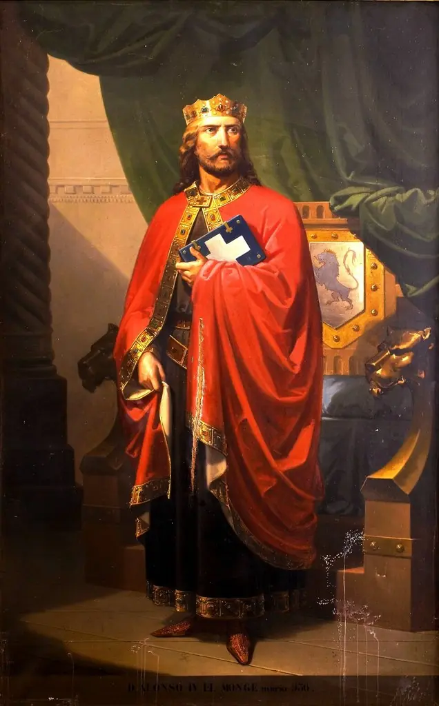 Alfonso IV el Monje, rey de León, by Eduardo Cano