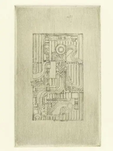 Printing proof Paolozzi 1977, by Eduardo Paolozzi
