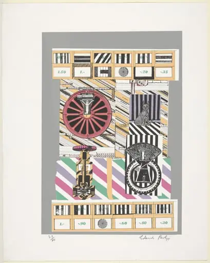 Untitled, by Eduardo Paolozzi
